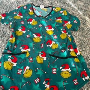 Dr. Seuss Grinch Nightgown - Green and Red
